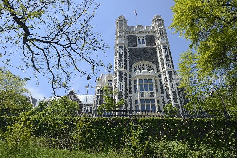 纽约城市学院的Shepard Hall Tower